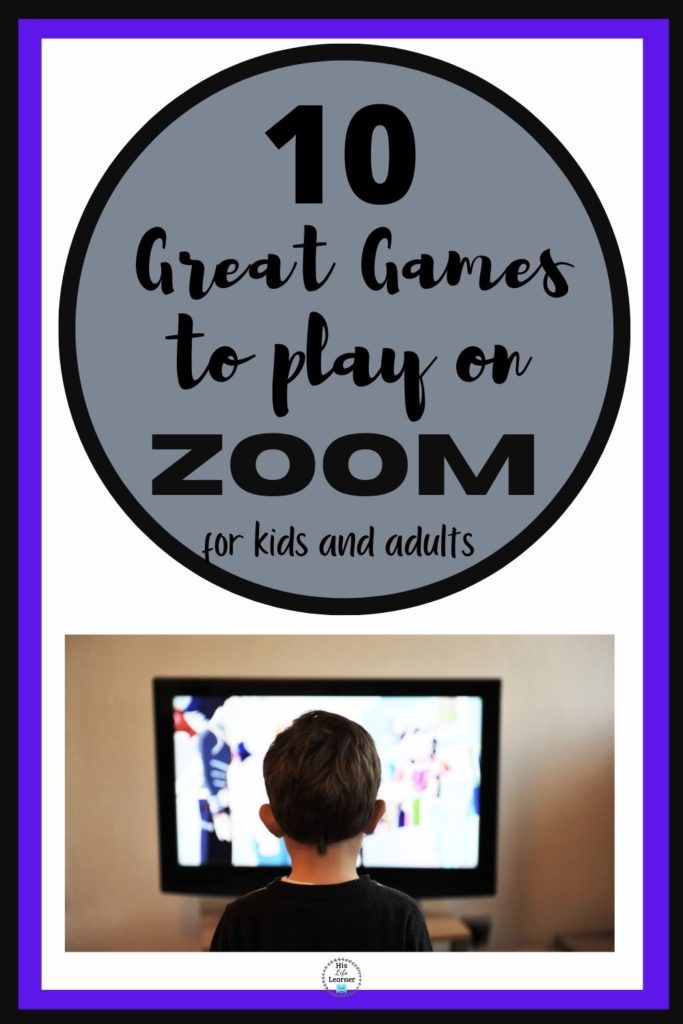 10 Zoom games, Online games for kids