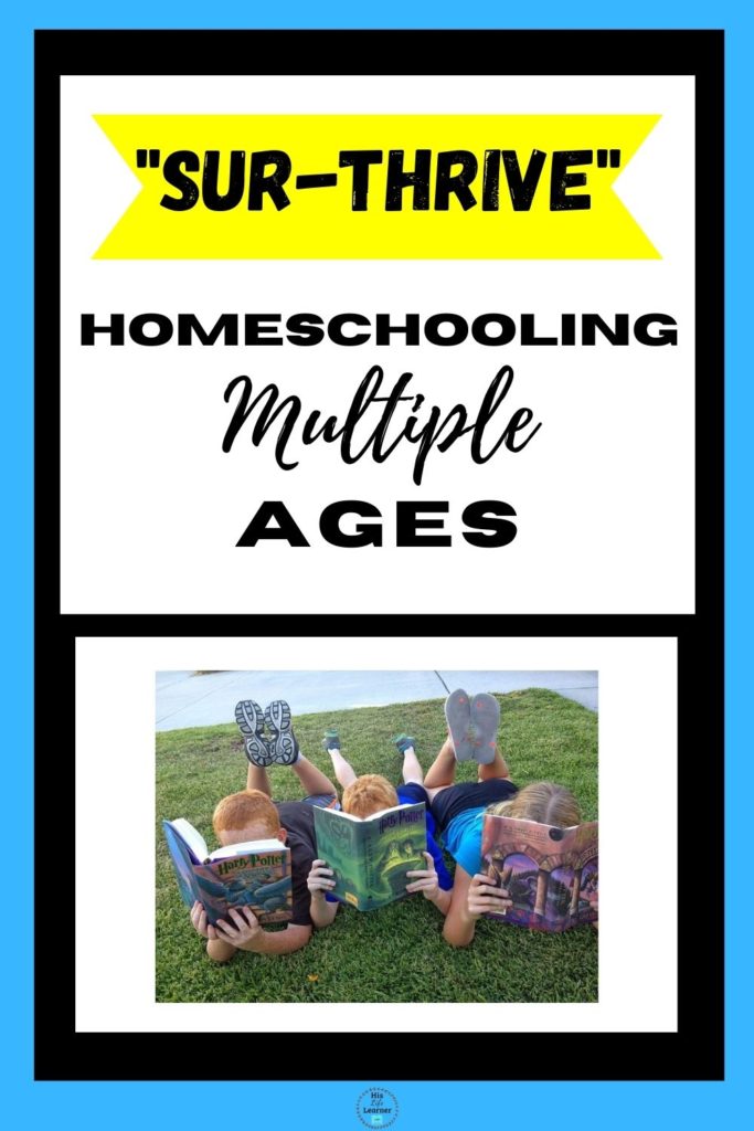 How to "surthrive" homeschooling multiple ages