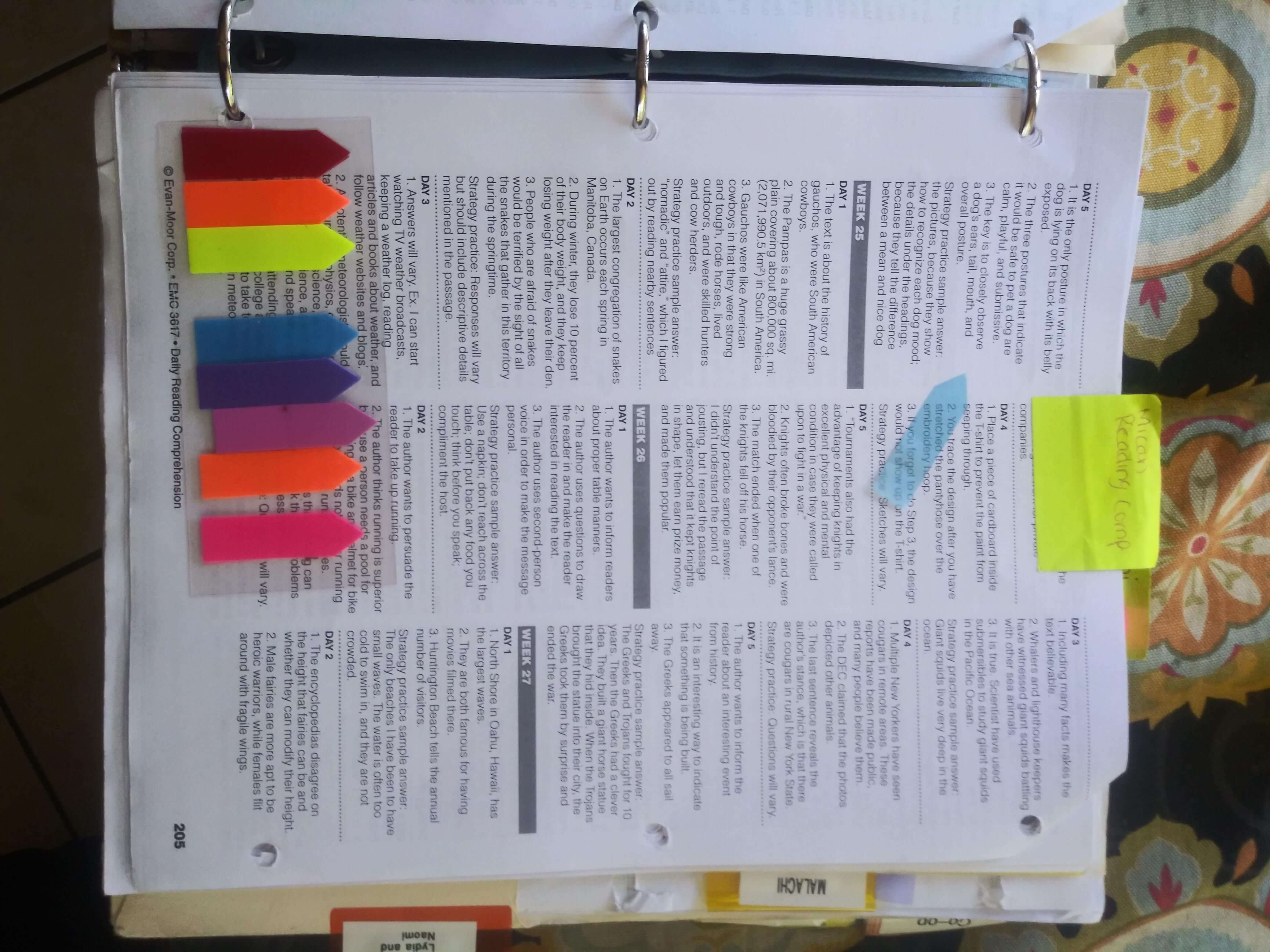 Easy planning using Post-it notes - HisLifeLearner.com